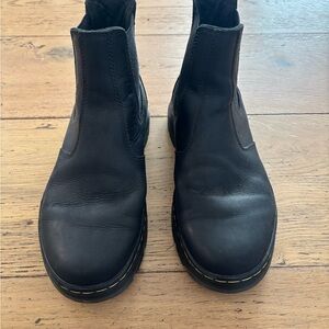 Dr. Martens Black Leather Chelsea Boots